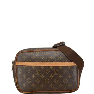 Pre-owned Louis Vuitton Canvas Shoulder Bags Reporter PM Monogram Shoulder Bag