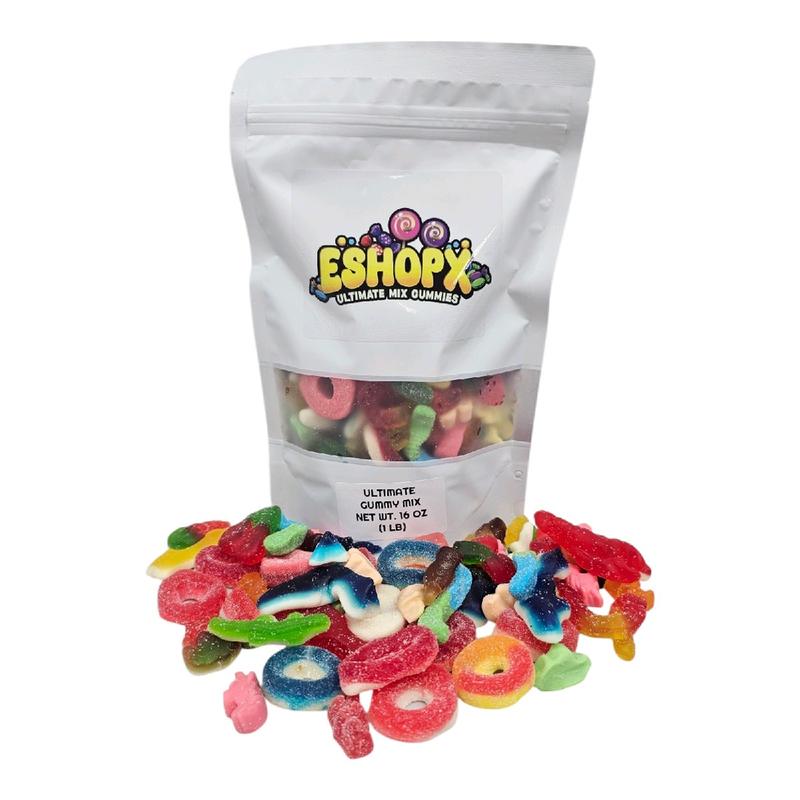 Ultimate Pick N Mix Gummy Candy 1Ib 2lb 3lb and 5lb Mix Sweet Sour Snack Chewy Variety Bag Sugar Bonbon Candies bear