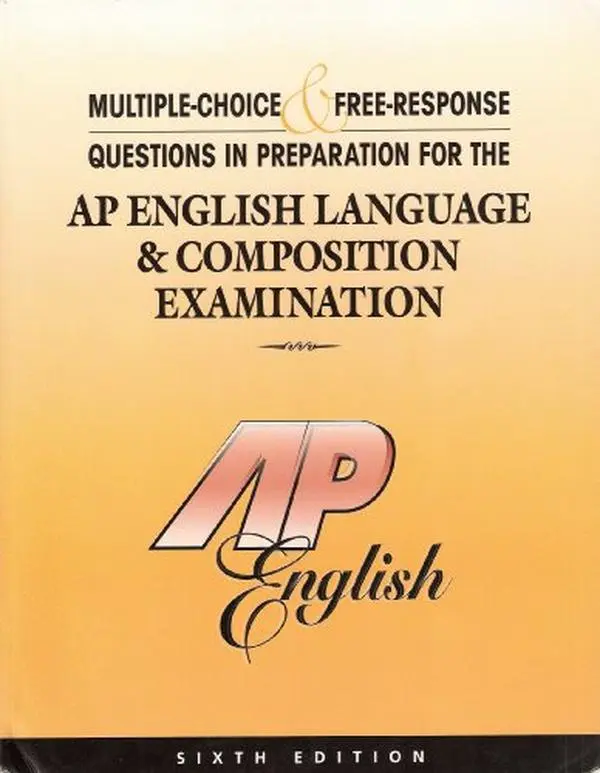 USED-Multiple-Choice & Free-Response Questions in Preparation for the AP English Language & Composition Examination by Richard Vogel (Paperback)