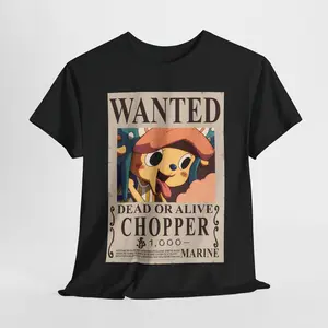 One Piece Wanted Poster - Chopper (Wano/Egghead) Graphic T-Shirt | Unisex Anime Graphic Tee