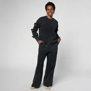 C. Wonder C Wonder 2-piece Bow-Sleeve Top & Pant Set