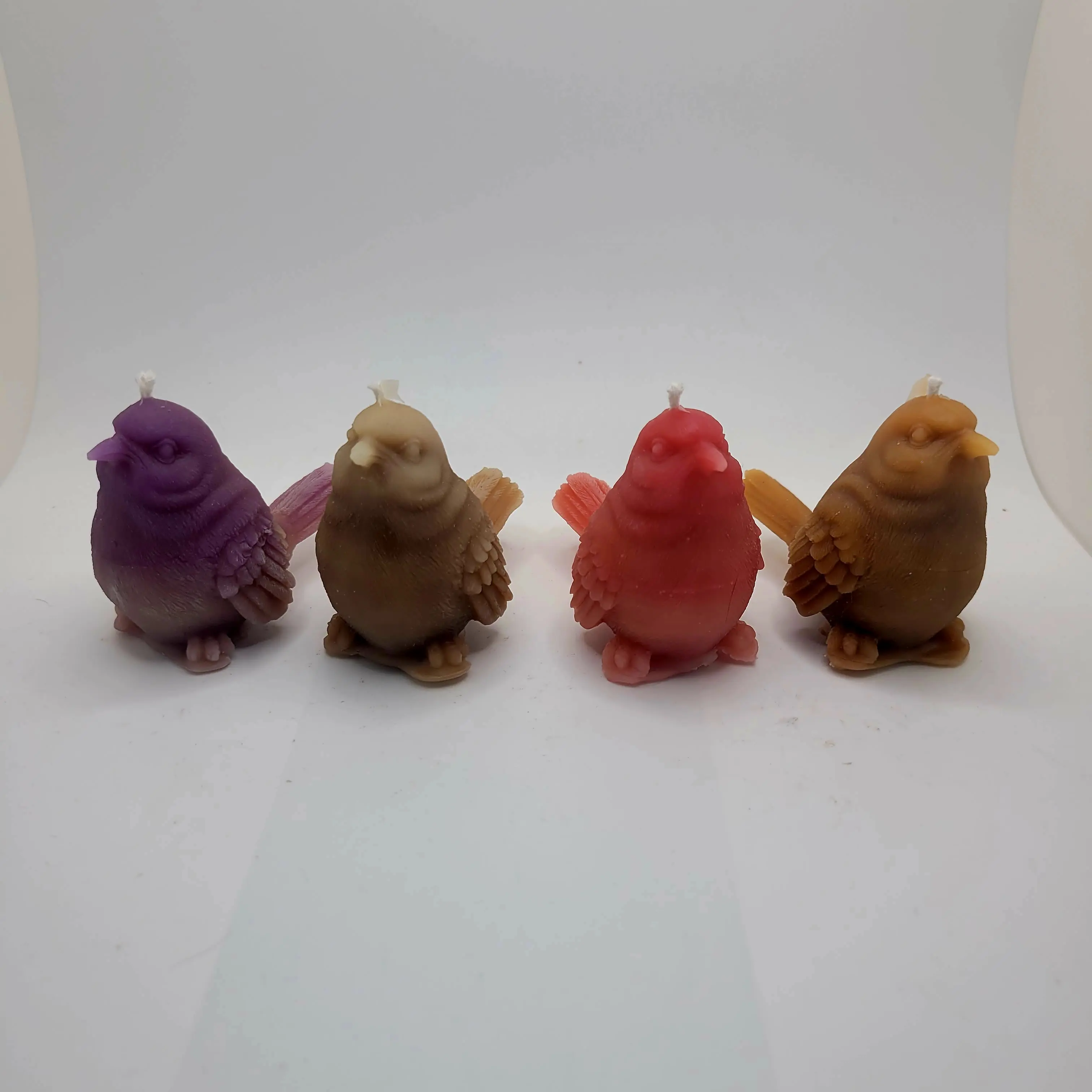Desert Sparrow Beeswax Candles - Natural Non-Toxic Beeswax, Vegan, Hypoallergenic, Bright Natural Light, Home Decor, Desert Decor, Natural Lighting, Sustainably Sourced