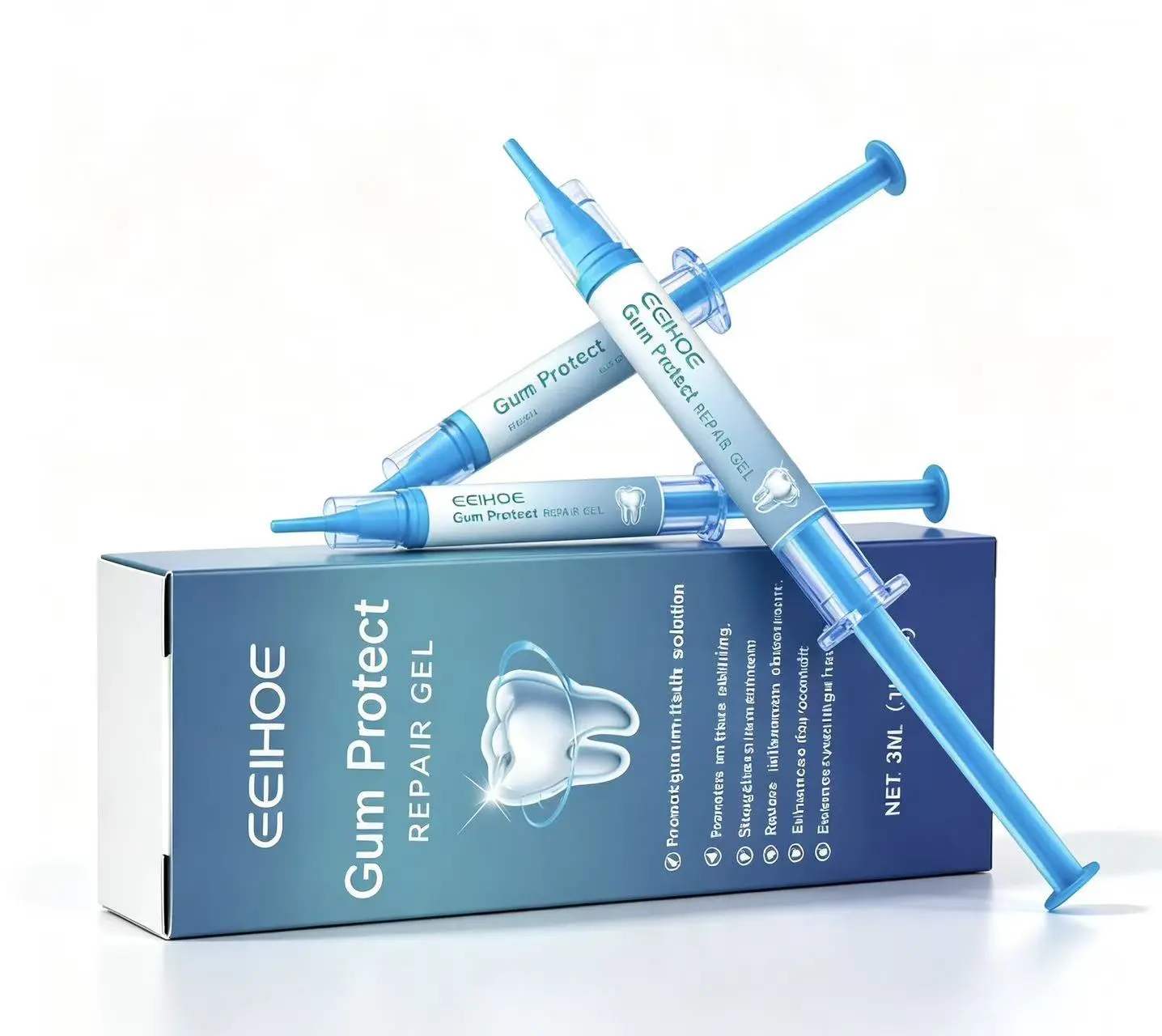【3-Pack】Unscented Gum Protect Repair Gel – Oral Care Products for Oral Wellness, Soothes Irritation, Supports Gums, Strengthens Tissue Attachment Daily