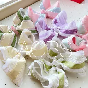 Hair Clips, Hairbows, Hair Accessories, handmade, big bows, ribbon bows