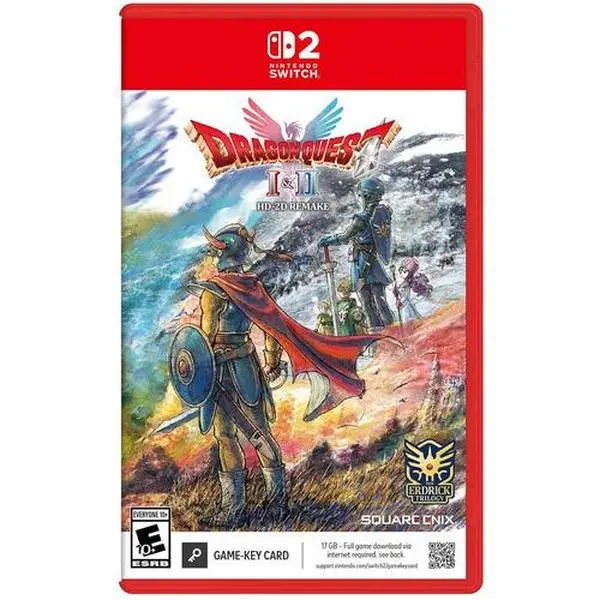 Dragon Quest I & II HD-2D Remake for Nintendo Switch 2 (Game-Key Card)  [VIDEOGAMES]