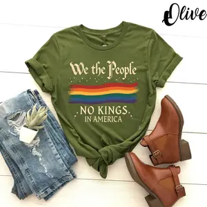 We The People No Kings In America Shirt, Patriotic Political Tee, Founding Fathers Inspired T-Shirt, American Democracy Shirt, Pro Democracy 940