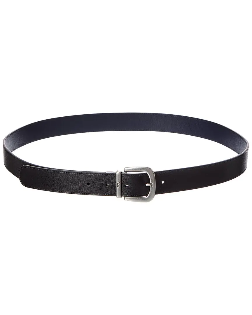 Valentino VLogo Reversible Leather Belt