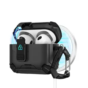 MagSafe Charging Case with Stand Design for AirPods, Durable Anti-Drop AirPods Case Compatible with AirPods 1/2, 3, Pro, Pro 2, AirPods 4