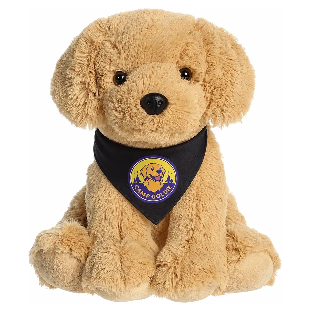 Camp Goldie Large Golden Retriever Plush Toy