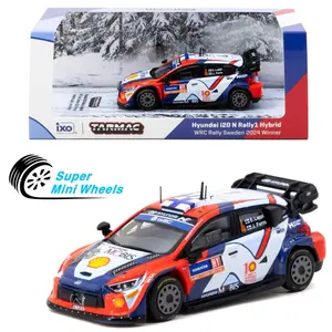 Tarmac Works 1:64 Hyundai i20 N Rally1 Hybrid Rally Sweden Hybrid 2024 Winner