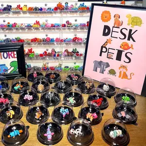 DESK PETS for classroom- 30 pack of desk pet animals for students