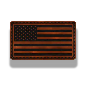 American Flag Patch – Leatherette Patch