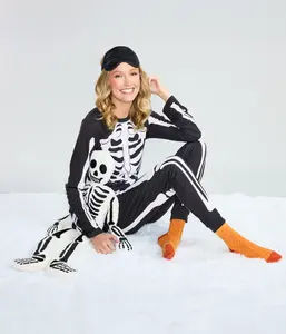 Women's Skeleton Pajama Set