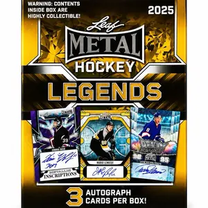 2025 Leaf Metal Hockey Legends Hobby Box