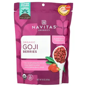 Navitas Organics Organic Goji Berries, 16 oz (454 g)