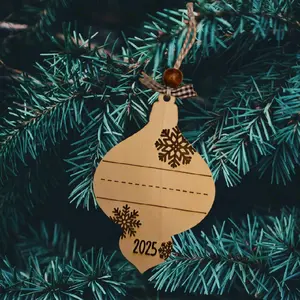 Handwriting keepsake christmas ornaments