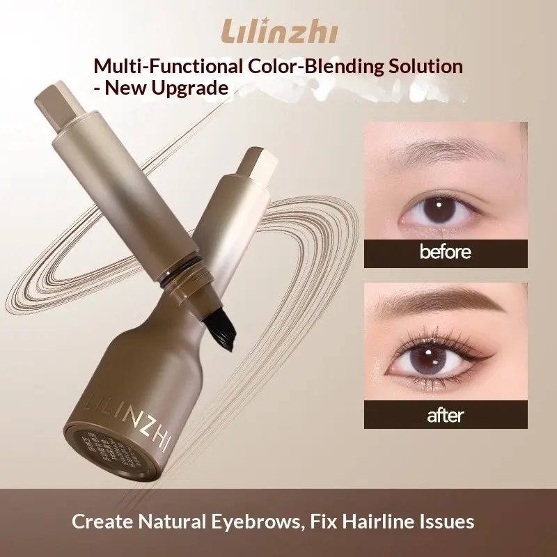 Hairline Liquid Pen, Multi-Functional Eyebrow Pencil, Natural Voluminous Effect, Covers Forehead, Long-Lasting Contour Shadow