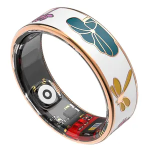 Smart Rings for Women, IP68 Waterproof Health Ring with Activity Tracker, Step, Fitness Tracker Ring Compatible with iOS Android - Mothers Day Gifts, Women Gifts