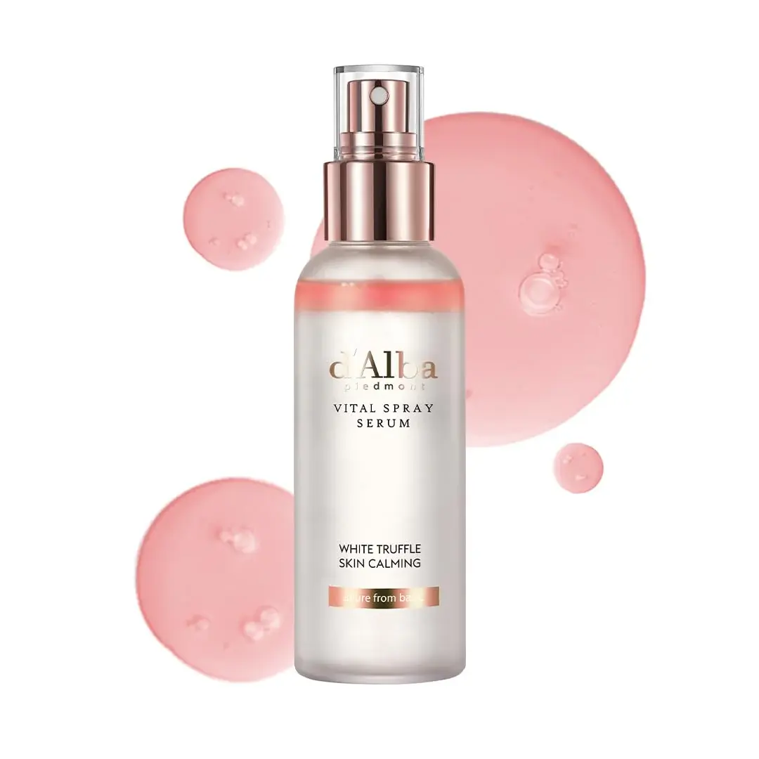 d'Alba White Truffle Vital Spray Serum 100ml Hydrating Nourishing Mist with Truffle Extract & Niacinamide for Radiant Skin