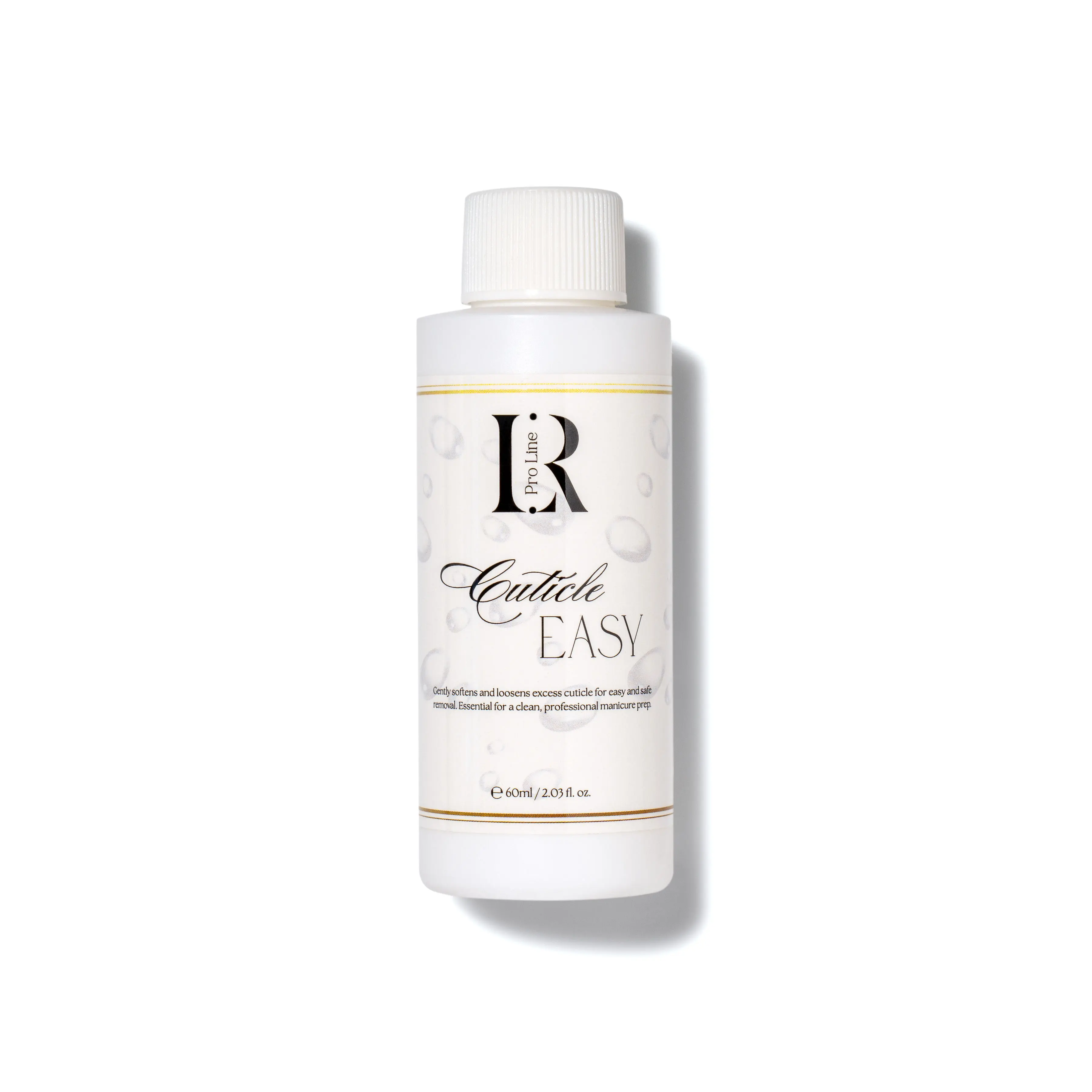 LR PRO LINE 60ml Gentle Nail Cuticle Softener & Remover - Salon Manicure Prep Cleanser with Water, Glycerin, Classic Formula for Adults, Supports Flawless Polish Application, Boosts Nail Care, Liquid, Softens Fast, Fast-Acting Formula, Gel Nail Polish Rem