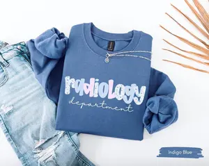 Radiology Department Sweatshirt, Cute Rad Tech Crewneck, Cozy X-Ray Technologist Apparel, Thoughtful Graduation Gift