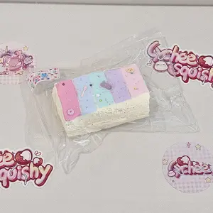 PollyBaby TabaSquishy Squishy Toy Handmade Squishy Stress Relief Toys Taba squishy - Lychee Squishy