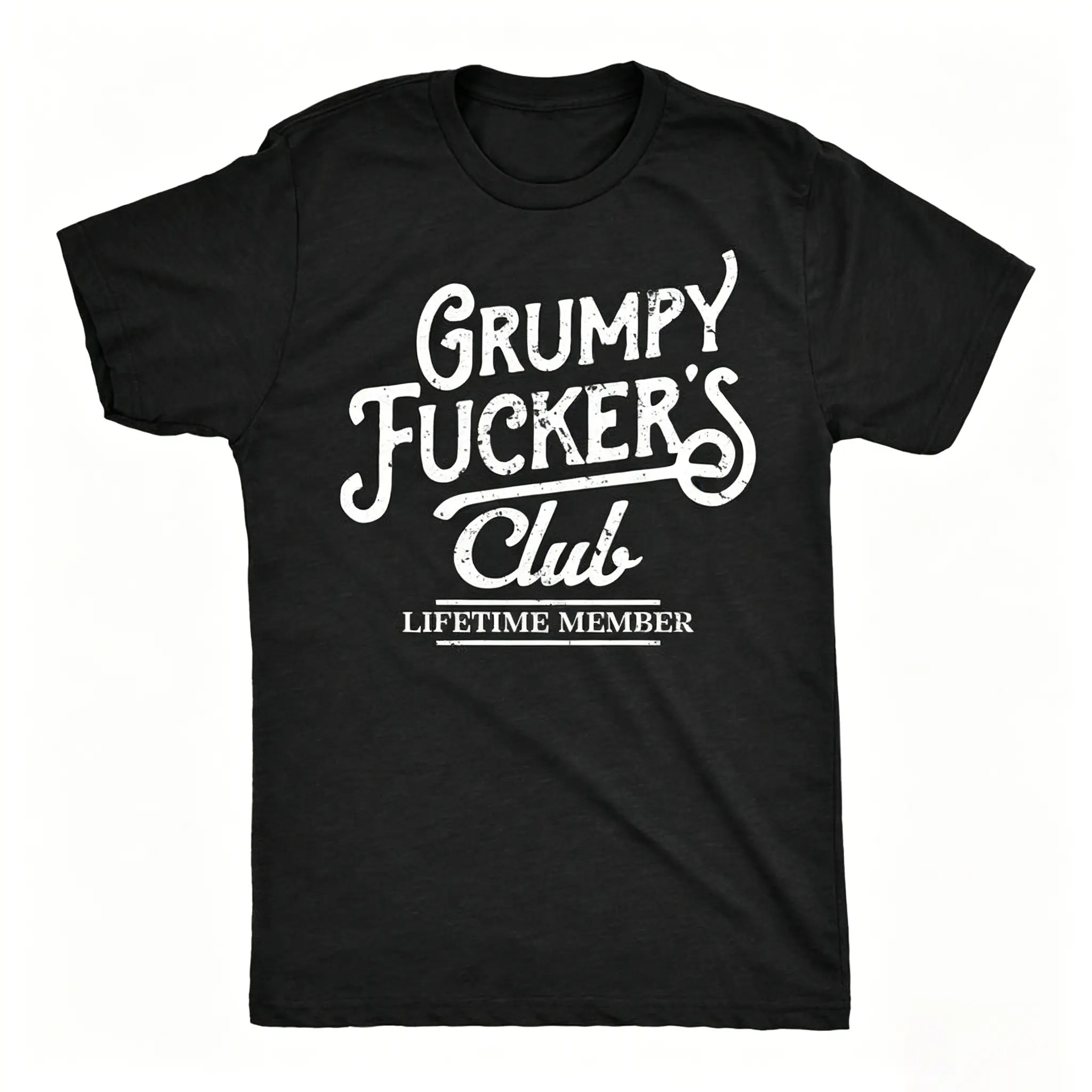 Men's fun T-shirts, gritty club satirical graphic T-shirts, cool retro fashion T-shirts, classic menswear, fun and offensive short-sleeved novelty T-shirts.