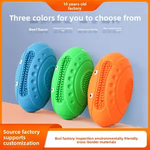 Cross-border Explosion Rubber Football Interactive Training Ball Cute Novelty Resistant To Grinding Teeth Sound Relief Artifact Outdoor Interactive Dog Toy
