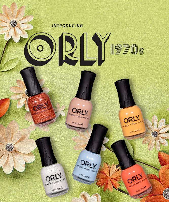 ORLY's 50th Anniversary Limited Edition 1970s Nail Polish Collection