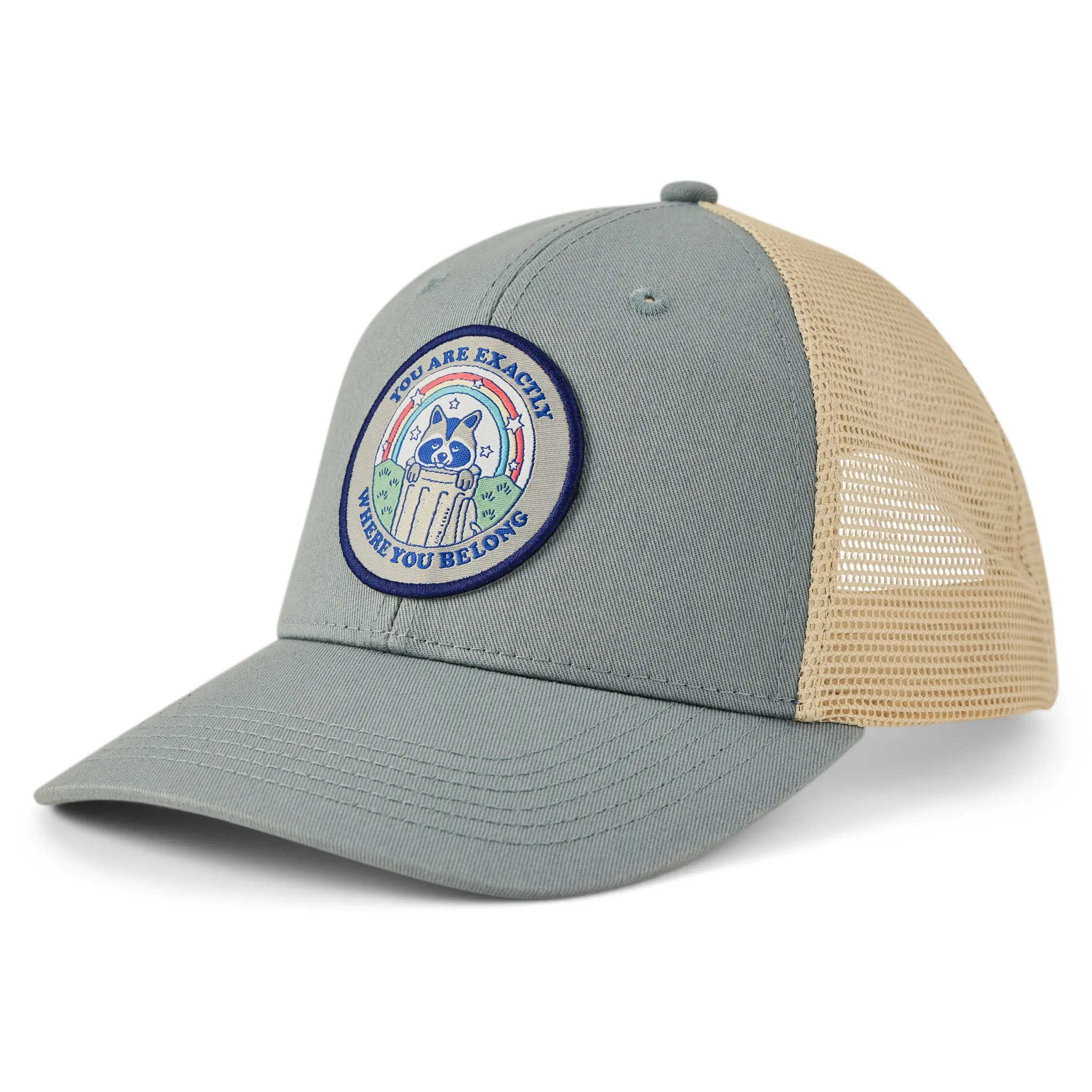 Adult Unisex Where You Belong Patch Trucker