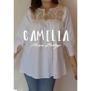 Rococo 3 Flowers Gauze Tunic