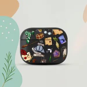 Magic World Air Pods Pro 3 , Wizard School AirPods Cover, Spell Book Potion Fantasy Air Pods Case