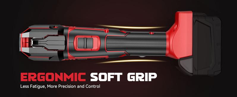 Cordless Oscillating Tool Compatible with Milwaukee 18V Battery (NO BATTERY!!), 6 Variable Speed Brushless-Motor, multi tool kit for Cutting Wood Nails Remove Grout & Sanding