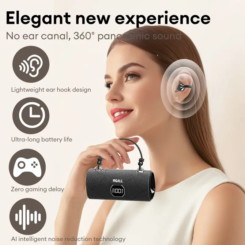 MGALL X22 Fashionable Clip-On Wireless Headphones with Handbag‑Style Light‑Luxury Leather Texture, Comfortable Fit, 2025 Bluetooth 6.0, LED HD Display, HiFi Sound, Sport & Travel Ready, Perfect Gift for Girlfriend,TikTokShop Back to School MGALL X22 Fashionable Clip-On Wireless Headphones with Handbag‑Style Light‑Luxury Leather Texture, Comfortable Fit, 2025 Bluetooth 6.0, LED HD Display, HiFi Sound, Sport & Travel Ready, Perfect Gift for Girlfriend,TikTokShop Back to School