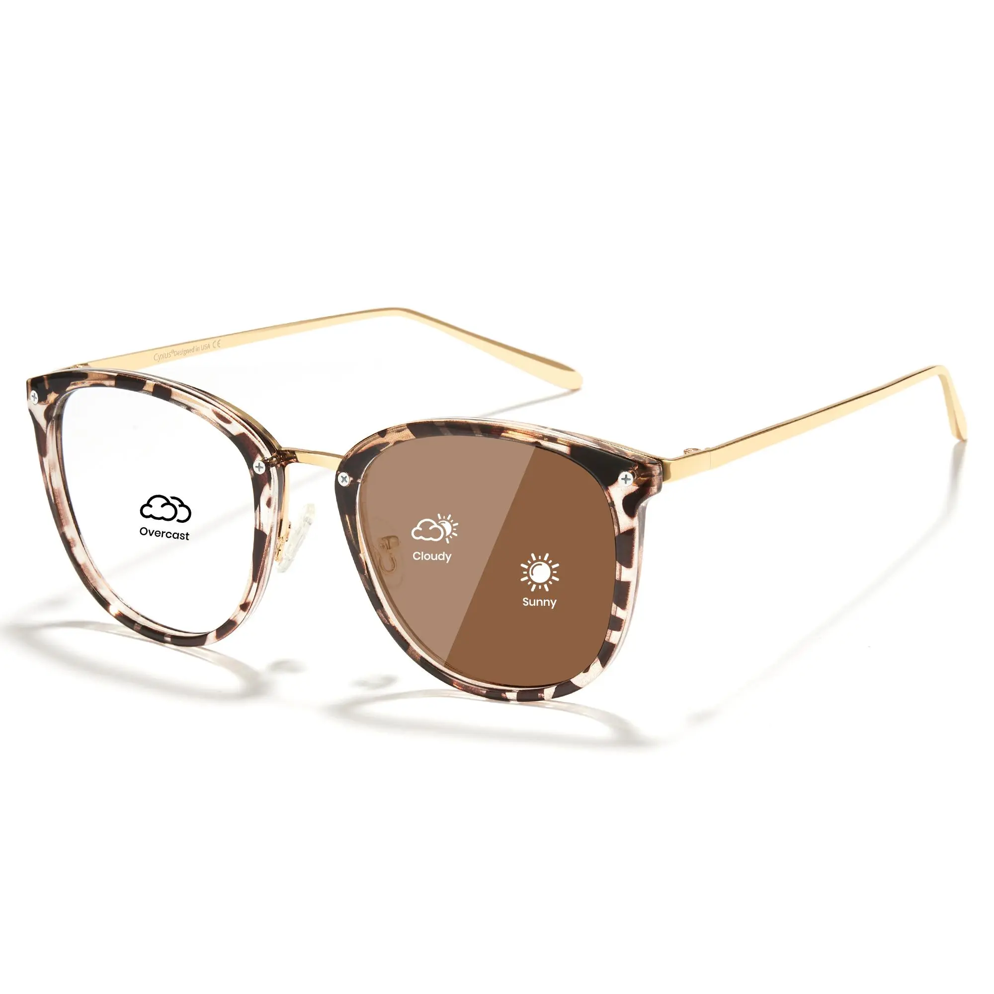 Leopard Frame (Photochromic Lens)