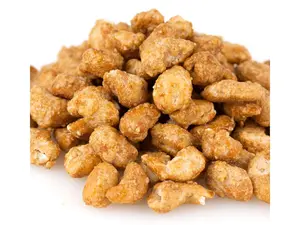 Glazed Sea Salt Caramelized Cashews