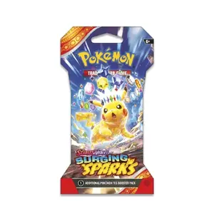 Pokémon Trading Card Game Scarlet & Violet Surging Sparks Sleeved Booster Pack - Additional TCG Pack for Collectors
