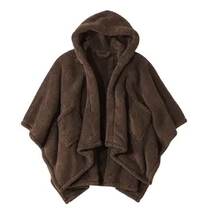 Songling Wearable Blanket Sherpa Poncho Office Work Warm Cozy Shawl Blanket,Plush Cape Wrap for Adults Songling Wearable Blanket Sherpa Poncho Office Work Warm Cozy Shawl Blanket,Plush Cape Wrap for Adults