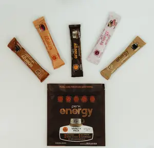 Perk Energy Variety Pack - 5 Amazing Flavors Beverage Protein