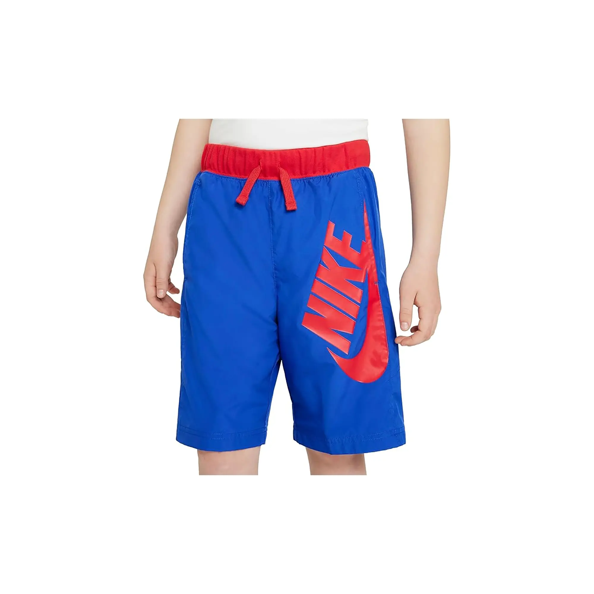 Amplify Woven Shorts GS "Game Royal / University Red" DA0868 480