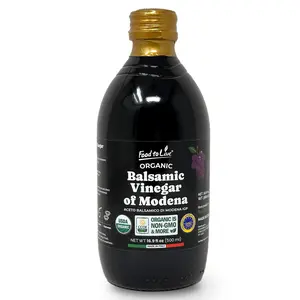 Organic Balsamic Vinegar of Modena - 16.9 fl oz (500 ml) - by Food To Live