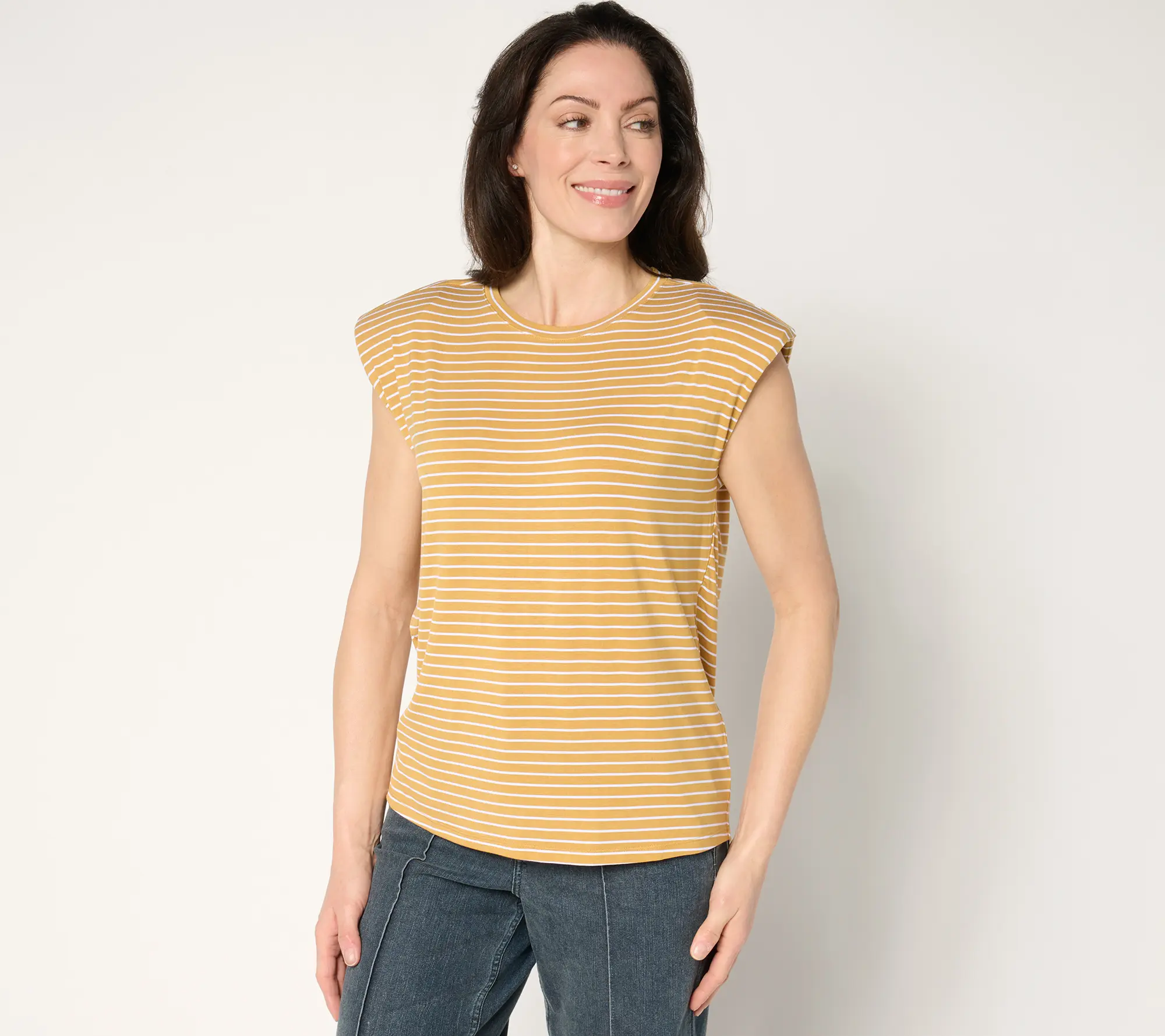 Me by Jennie Garth Harbor Striped Tee
