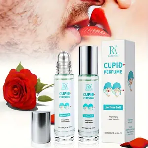 RAMOUND CUPID Perfume - Unisex Roll-On Essence Oil 10ml, Long-Lasting Fragrance for Date Night & Travel, Non-Greasy & Fresh Portable Gift Set dubai night