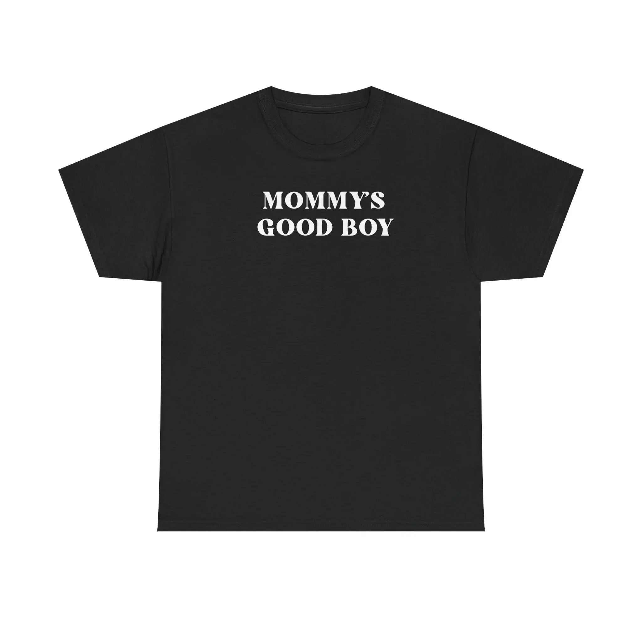 MOMMY'S GOOD BOY Unisex Heavy Cotton Tee - funny shirts - so good - gift for men and women Casual
