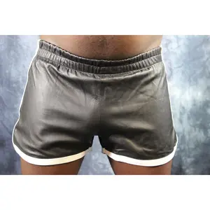 OnF Booty Shorts in Black with White