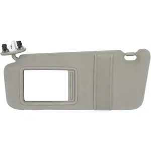 Left Driver Side Sun Visor Fits for Toyota Camry 2007 2008 2009 2010 2011 Replacement Sun Shade with Light# 74320-33F00-B0 (Gray)