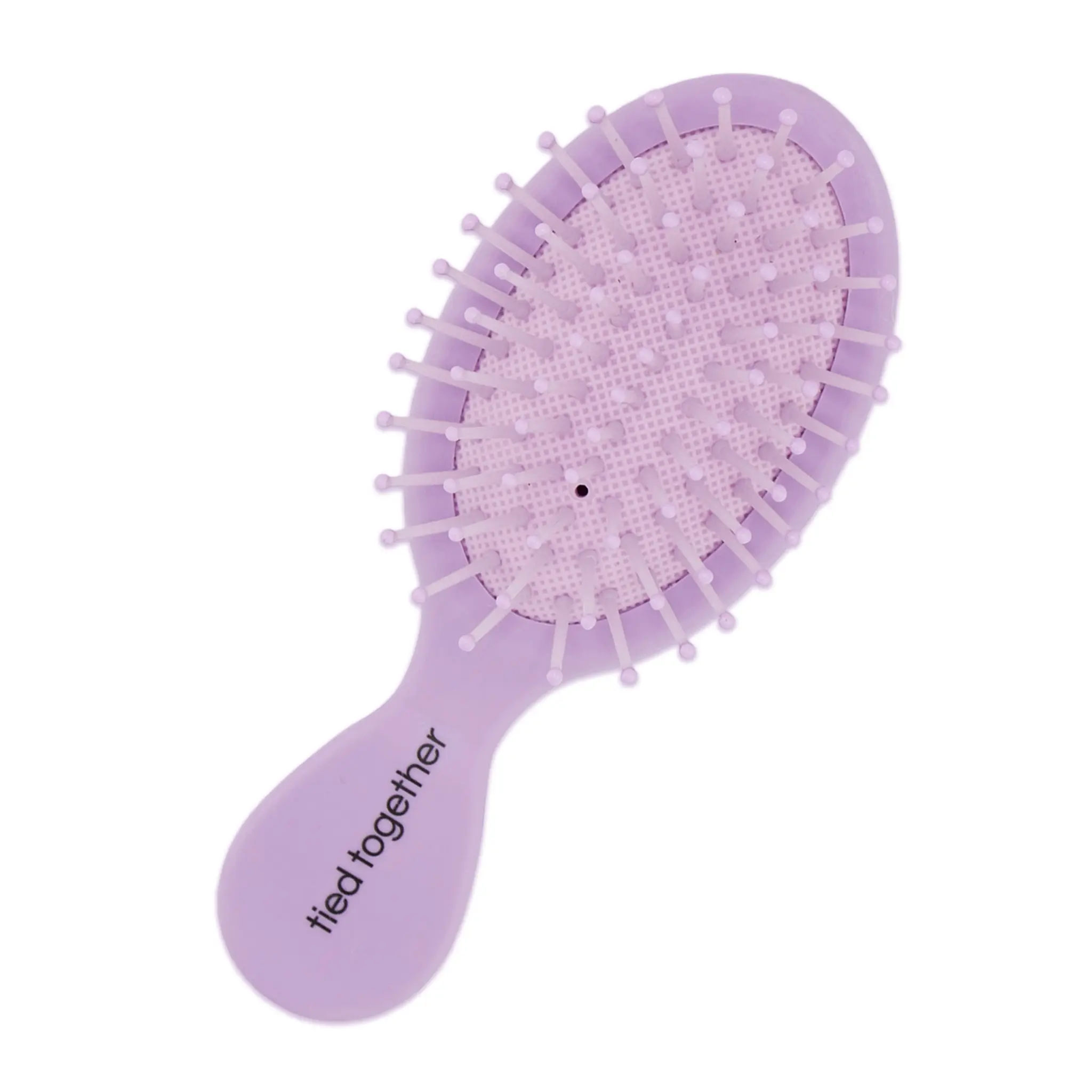 Compact Mini Detangler Hair Brush: On-the-Go Solution for Effortless Knot Removal and Healthy, Smooth Hair