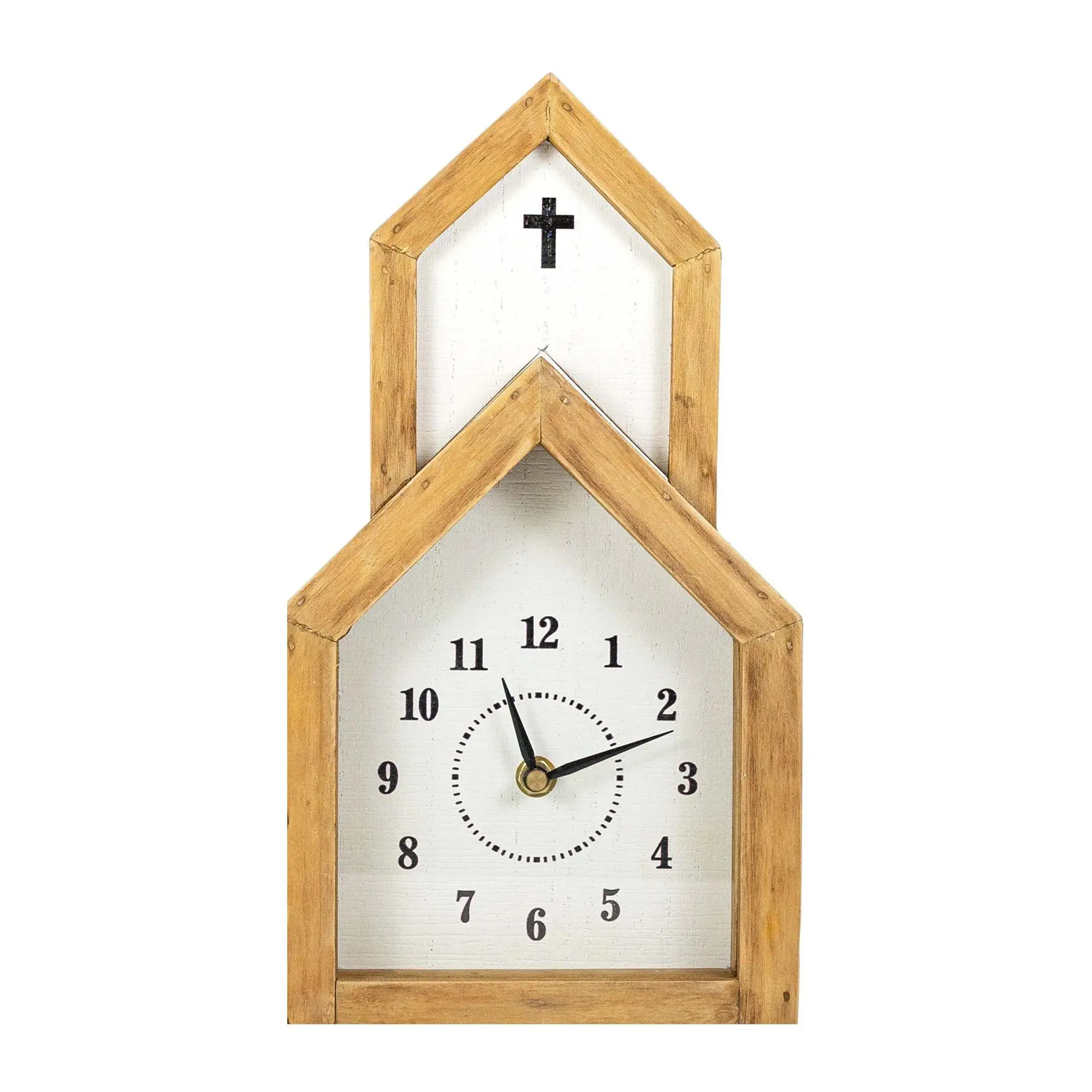 Foreside Home & Garden Church Tabletop Clock Foreside Home & Garden Church Tabletop Clock