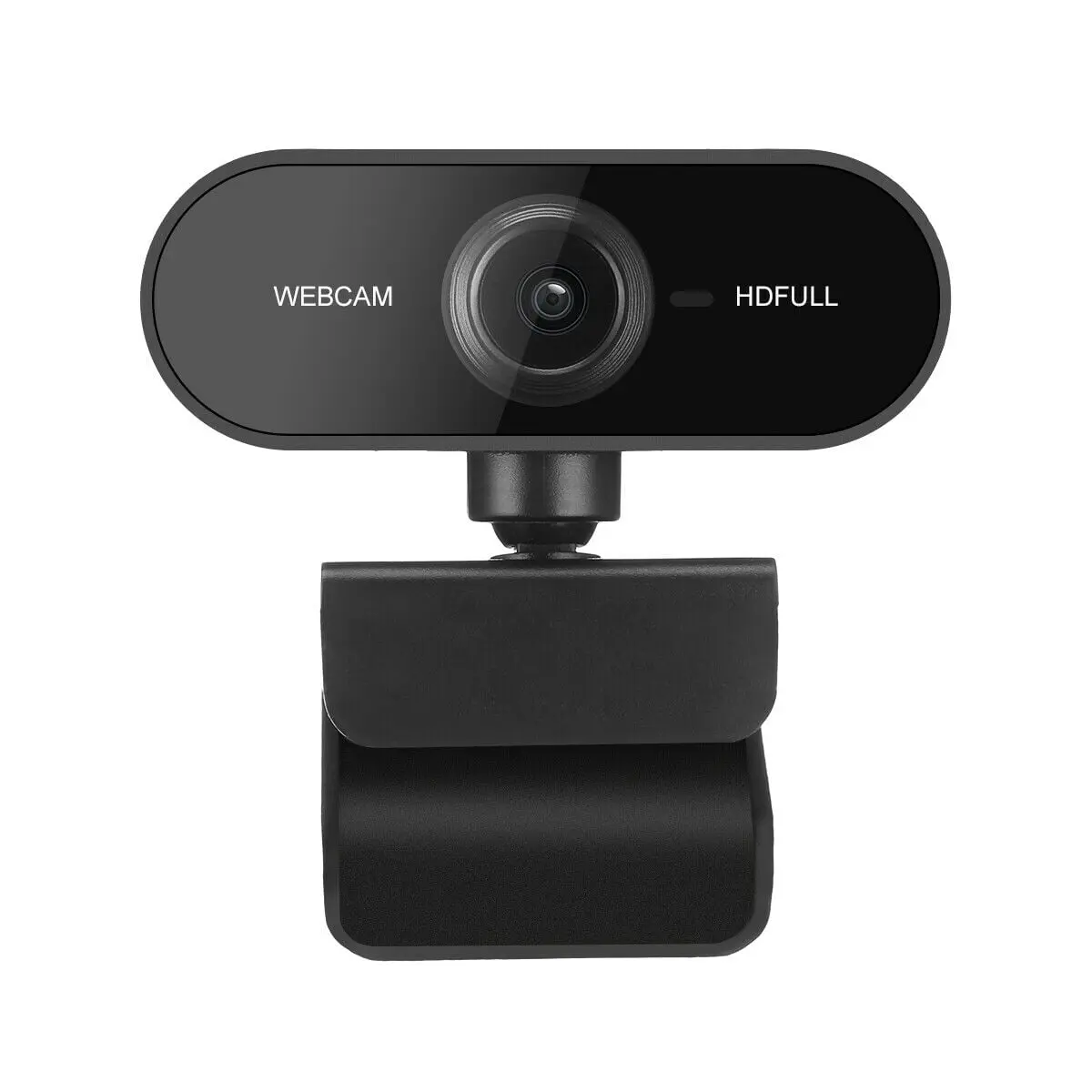 Sanoxy WBCM-Black External USB High-Resolution HD 1080P Webcam with Built-in Microphone, Stand Clip, for PC/Laptop, Ideal for Recording, HD Video and Calls, Hd Video And Call Webcams
