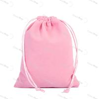 Pink Velvet Bag (10pcs)